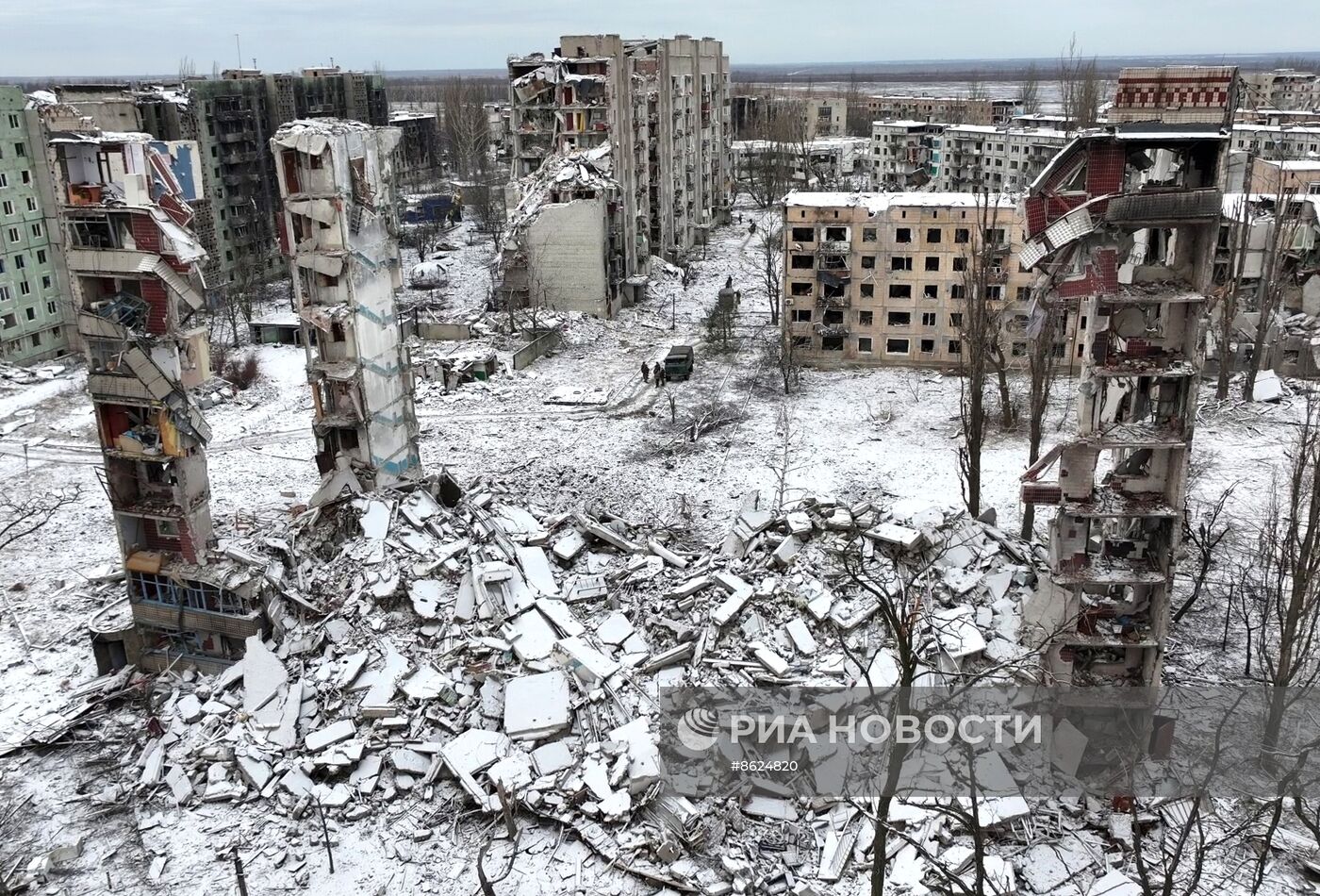 Виды освобожденной Авдеевки