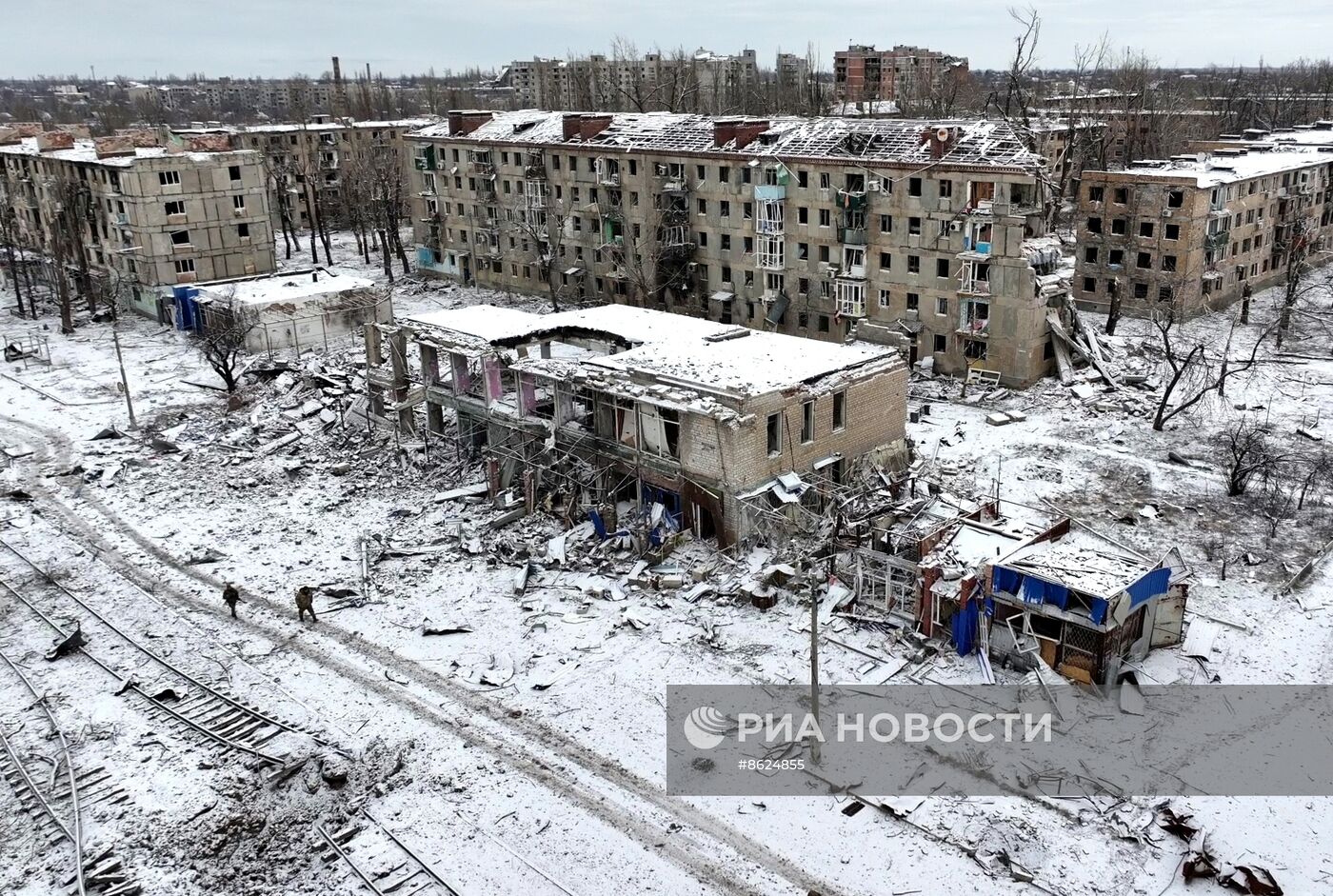 Виды освобожденной Авдеевки