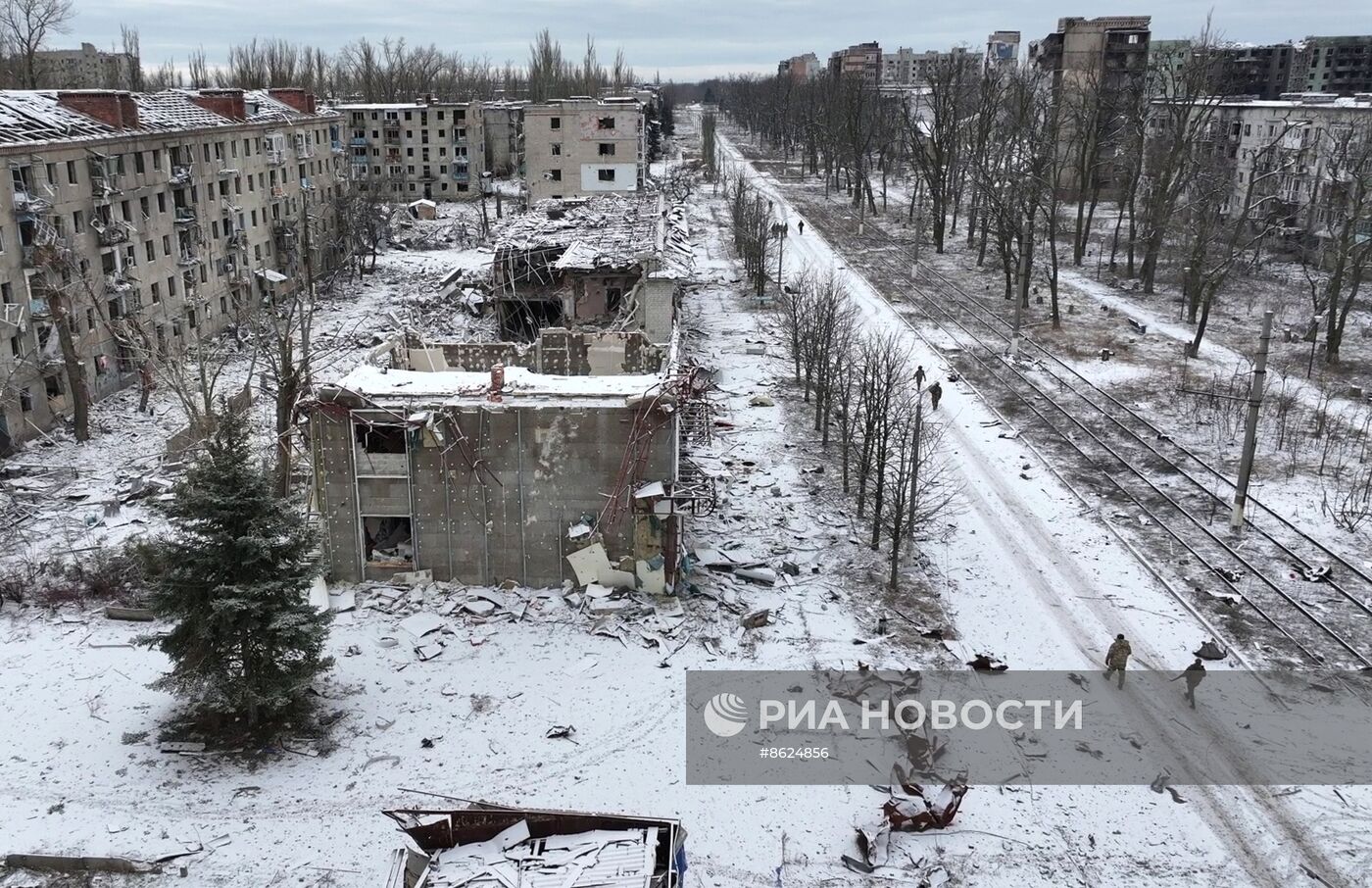 Виды освобожденной Авдеевки