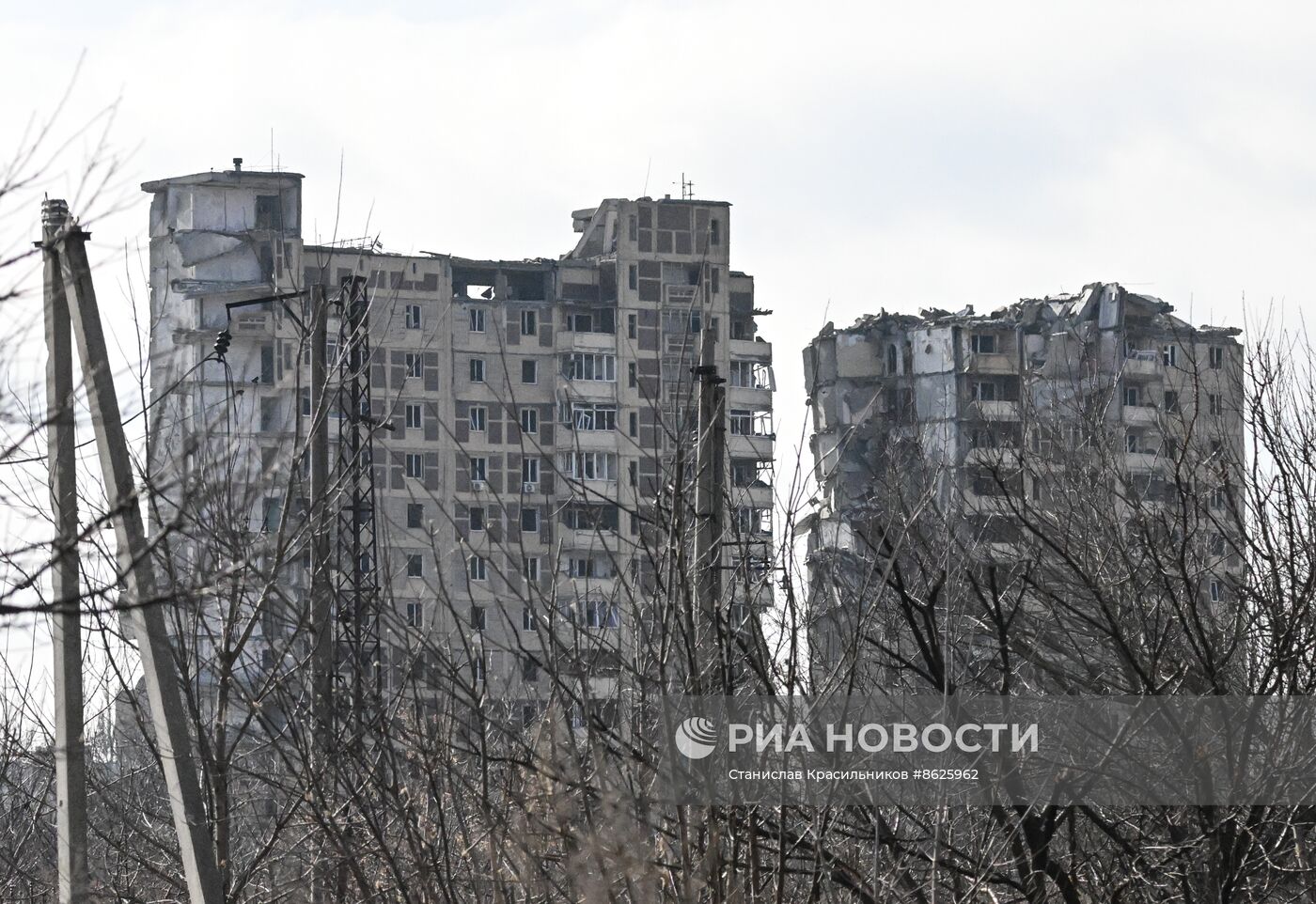 Зачистка Авдеевки бойцами 55-й мотострелковой бригады ЦВО