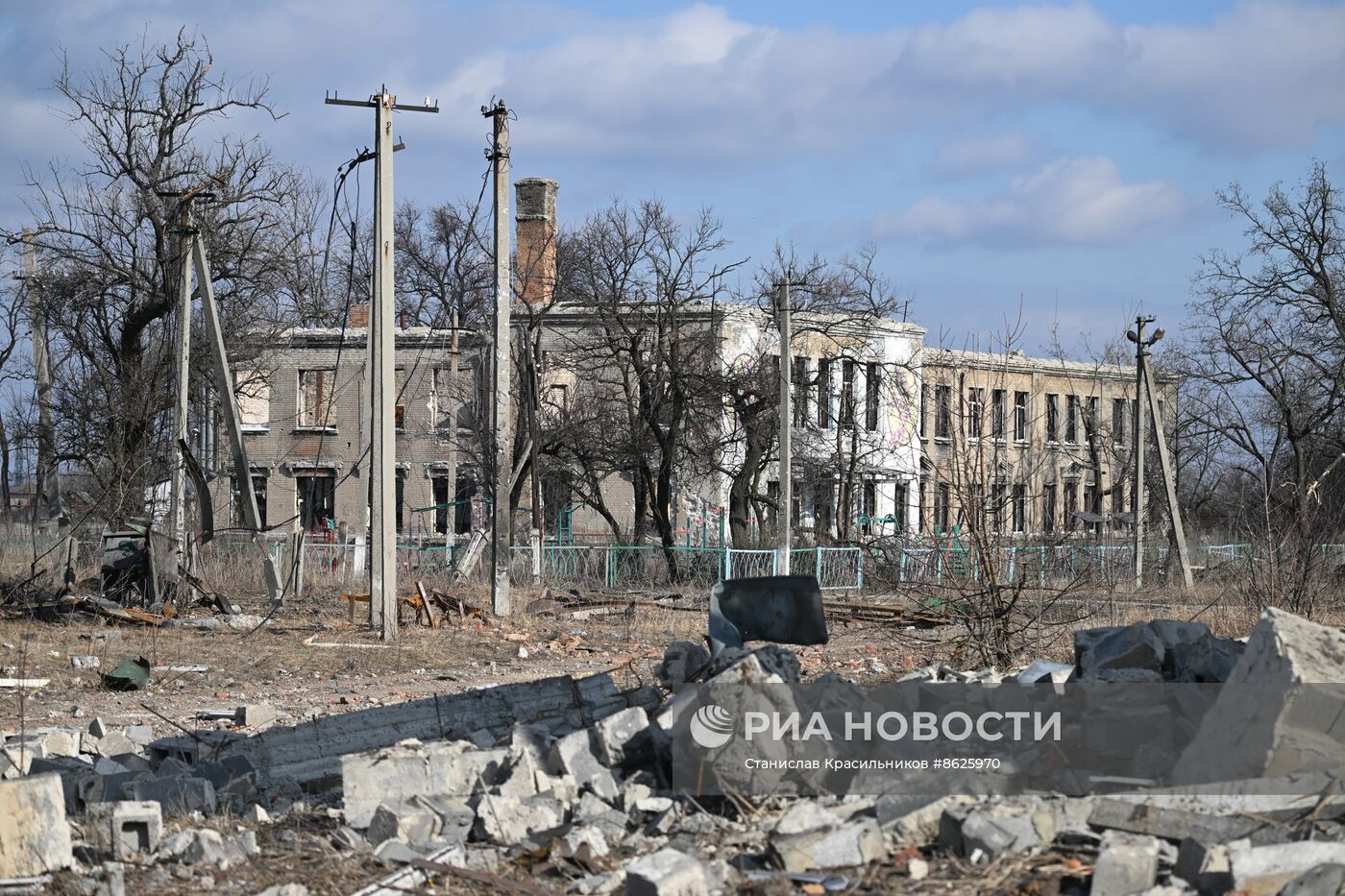 Зачистка Авдеевки бойцами 55-й мотострелковой бригады ЦВО