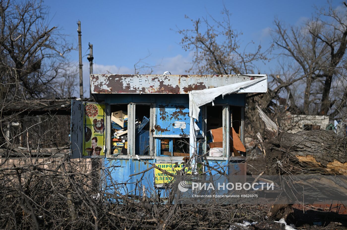 Зачистка Авдеевки бойцами 55-й мотострелковой бригады ЦВО