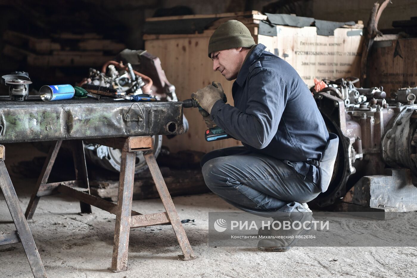 Ремонт и модернизация танков из зоны СВО