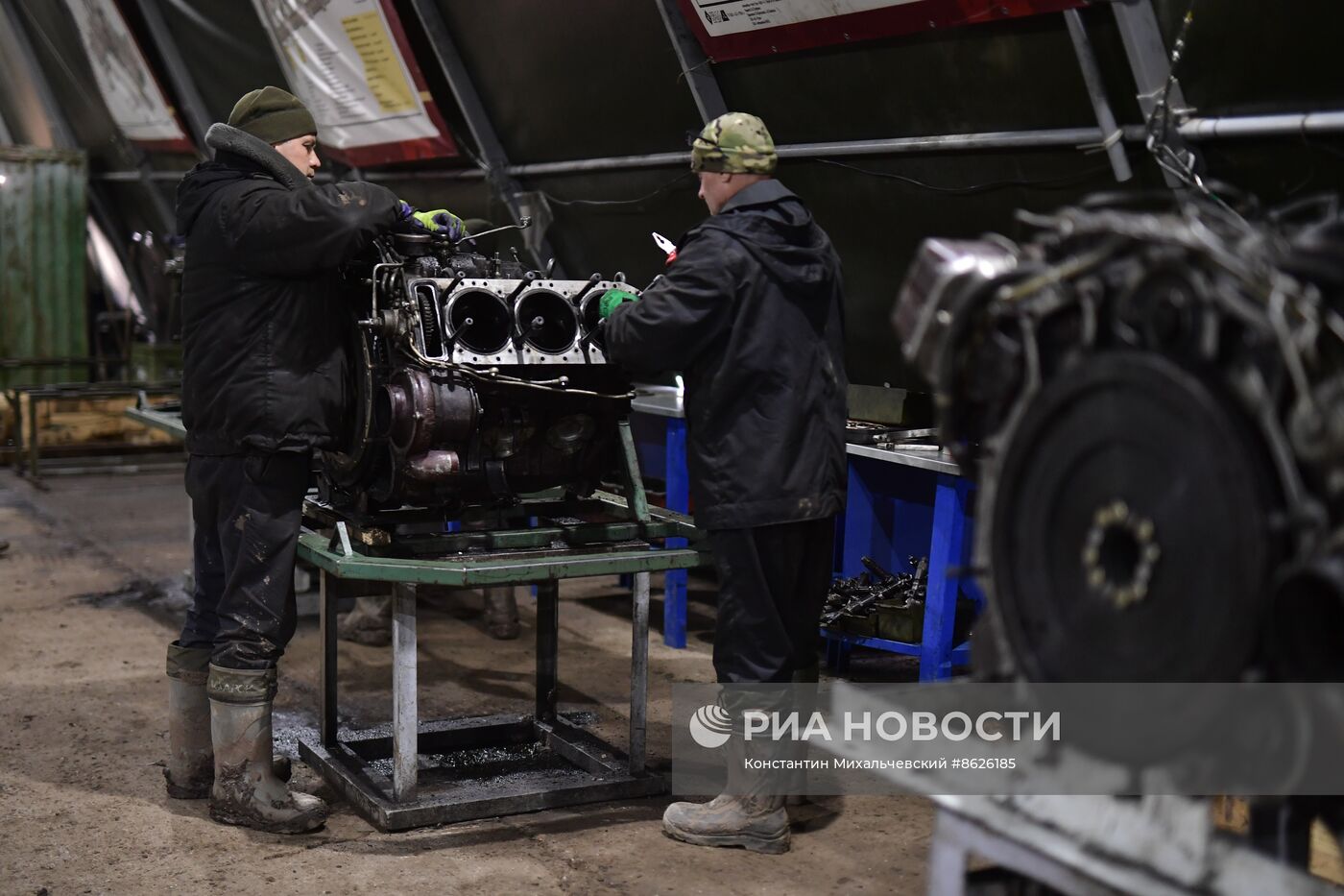 Ремонт и модернизация танков из зоны СВО