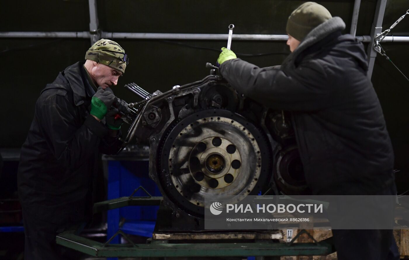 Ремонт и модернизация танков из зоны СВО