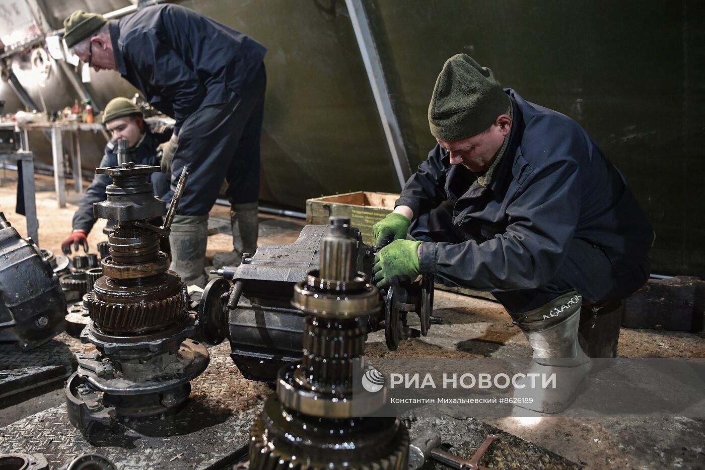 Ремонт и модернизация танков из зоны СВО