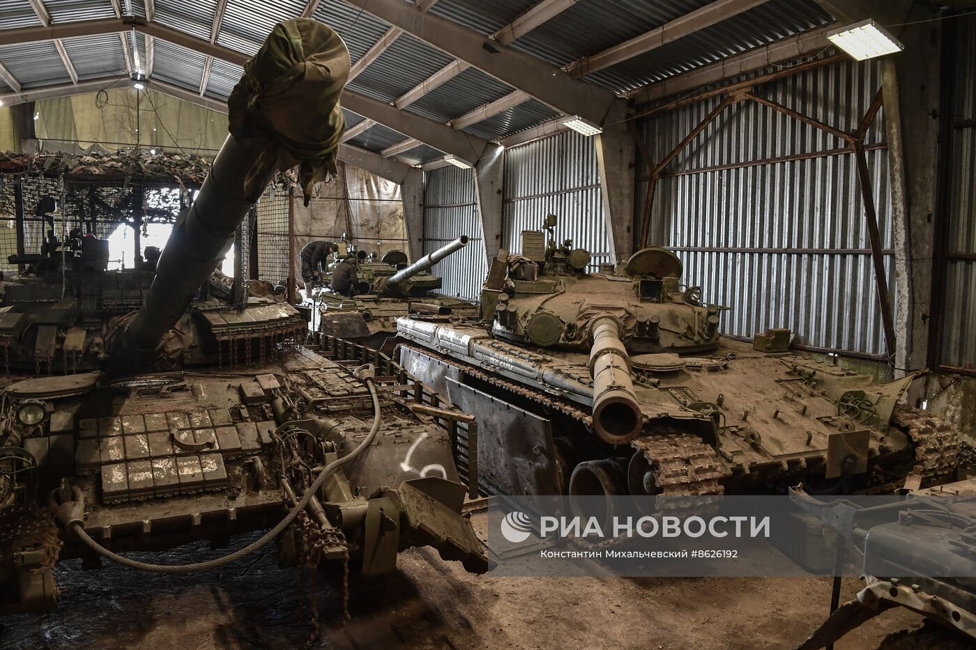 Ремонт и модернизация танков из зоны СВО