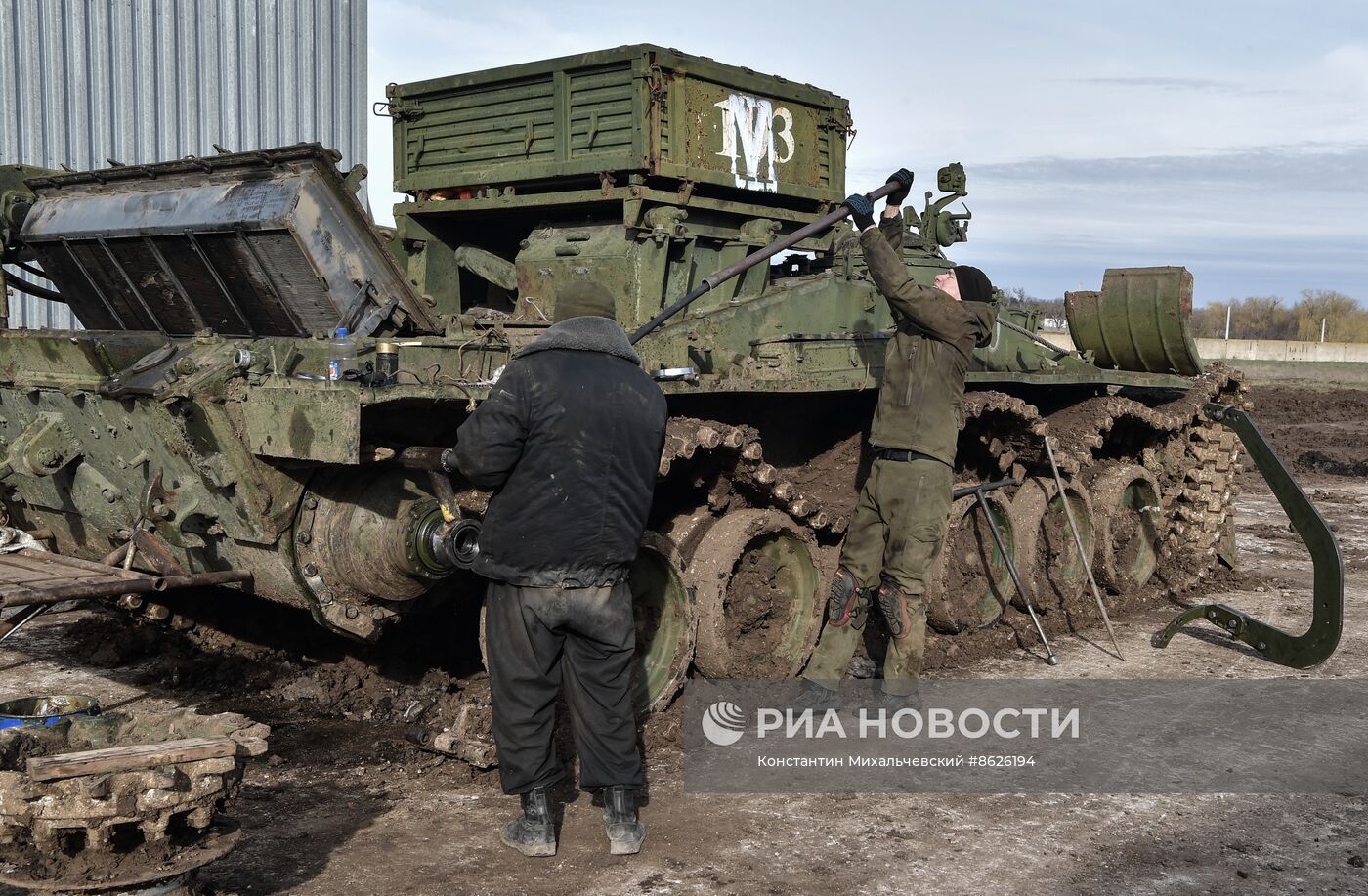 Ремонт и модернизация танков из зоны СВО