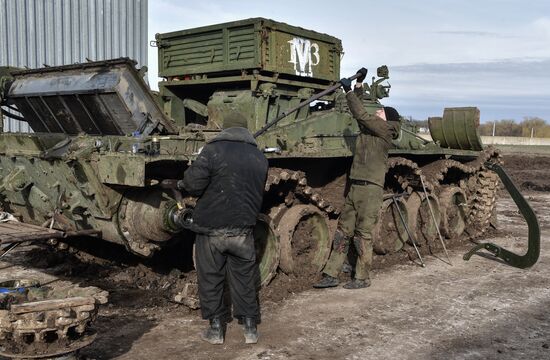 Ремонт и модернизация танков из зоны СВО