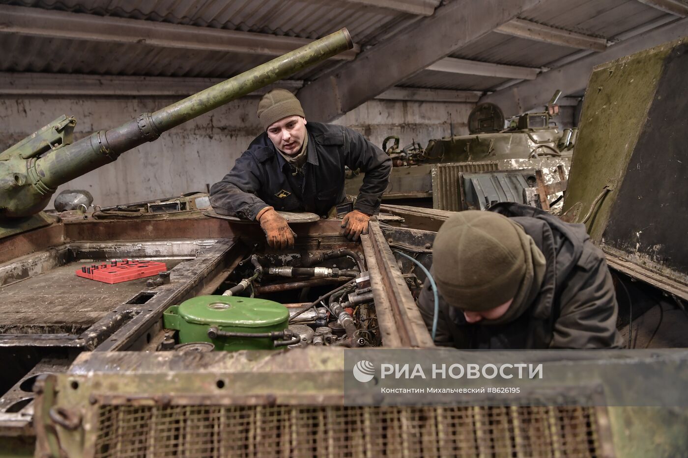 Ремонт и модернизация танков из зоны СВО