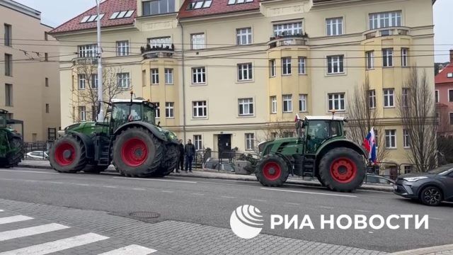 В Словакии фермеры протестуют против политики в сельском хозяйстве