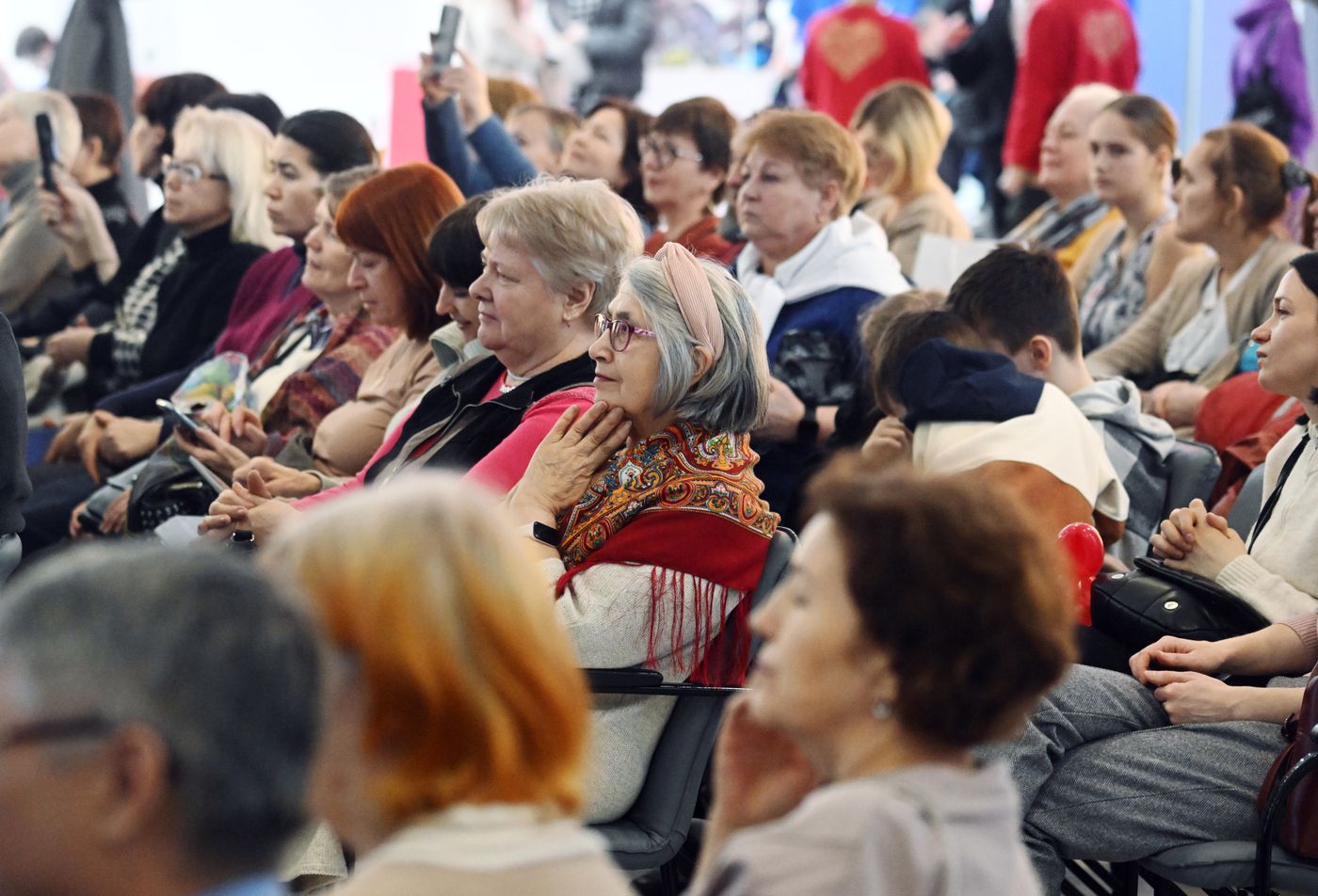 Выставка "Россия". Концертная программа "Активное долголетие"