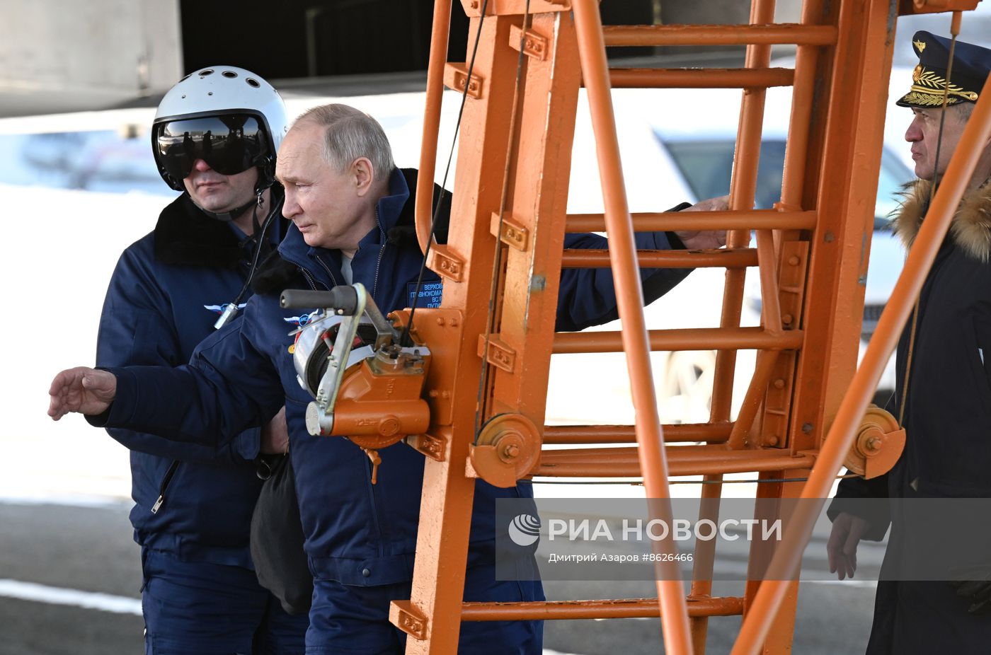 Рабочая поездка президента РФ В. Путина в Татарстан