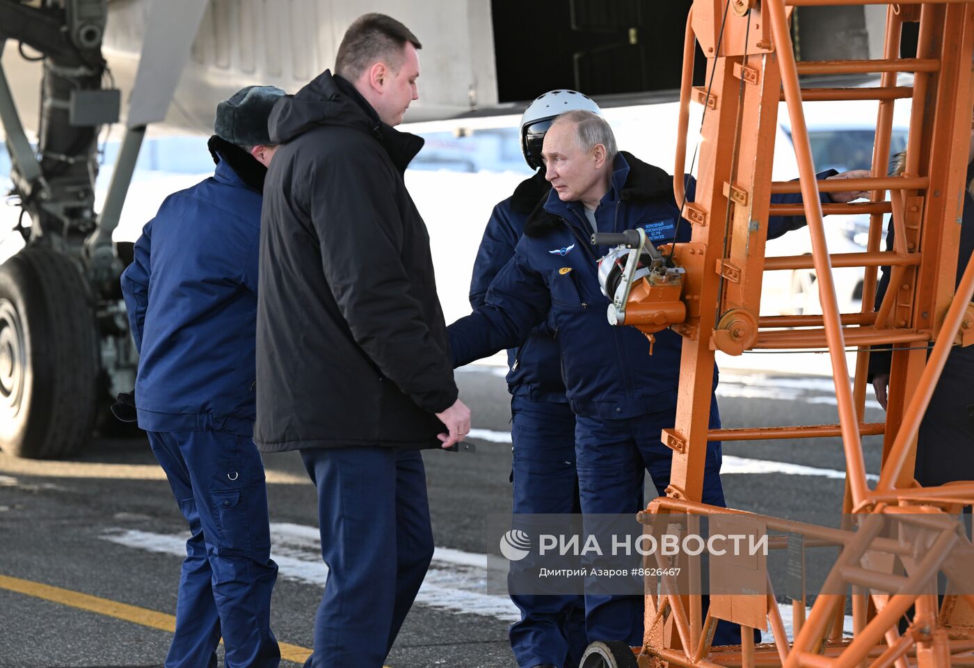 Рабочая поездка президента РФ В. Путина в Татарстан