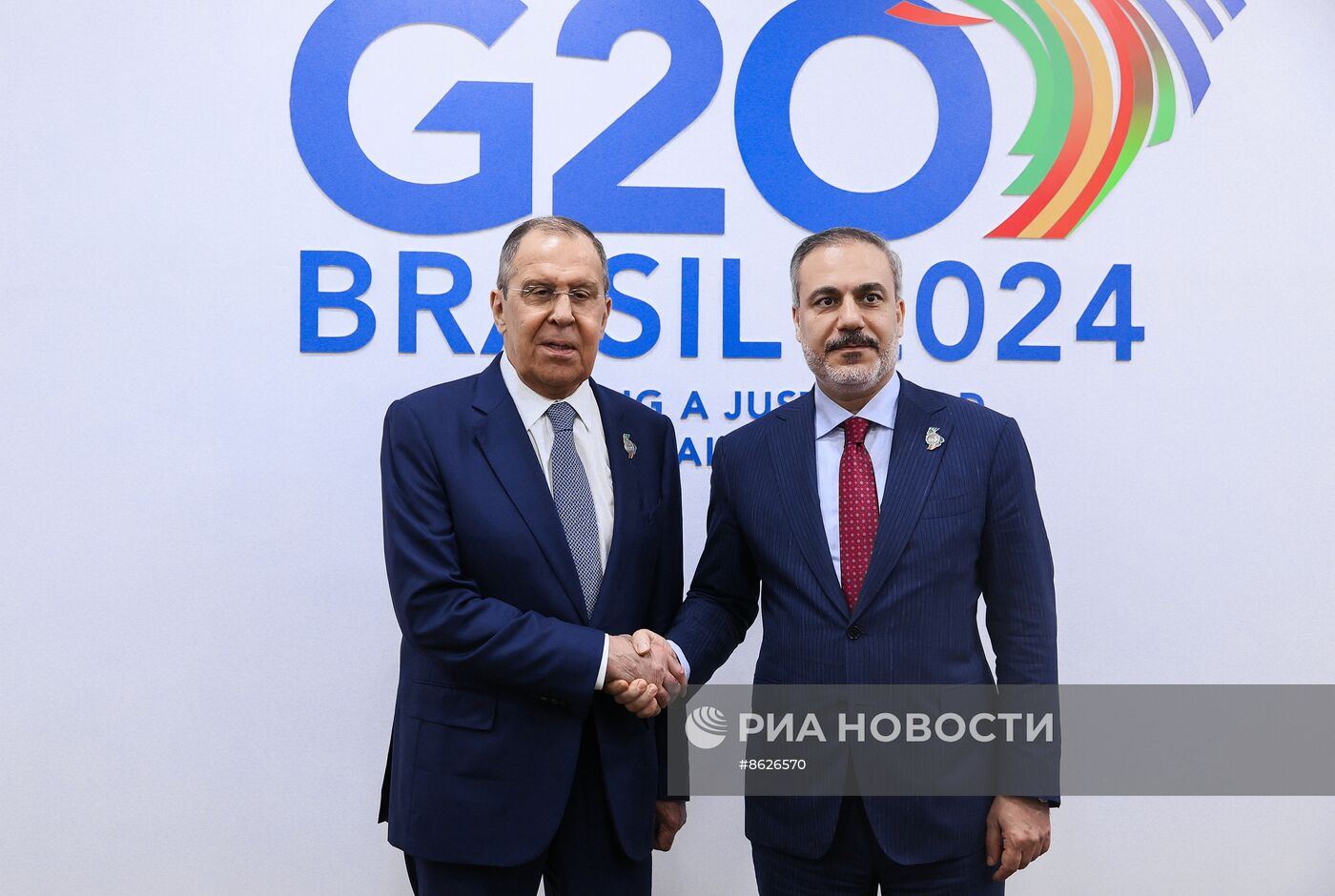 Визит главы МИД РФ С. Лаврова в Бразилию