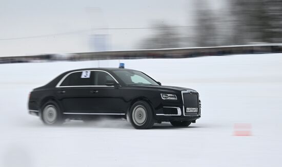 Соревнования на первенство ГОН ФСО России по скоростному маневрированию в зимних условиях