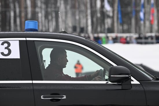 Соревнования на первенство ГОН ФСО России по скоростному маневрированию в зимних условиях