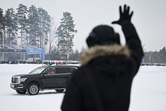 Соревнования на первенство ГОН ФСО России по скоростному маневрированию в зимних условиях