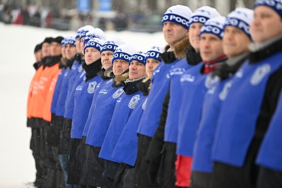 Соревнования на первенство ГОН ФСО России по скоростному маневрированию в зимних условиях