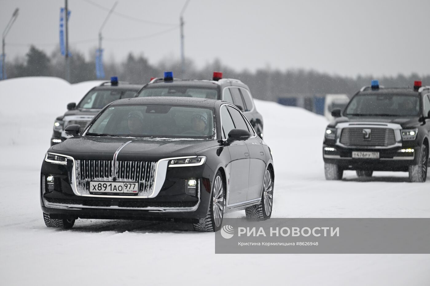 Соревнования на первенство ГОН ФСО России по скоростному маневрированию в зимних условиях