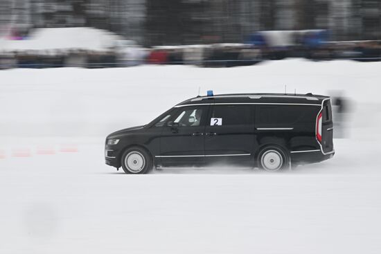 Соревнования на первенство ГОН ФСО России по скоростному маневрированию в зимних условиях