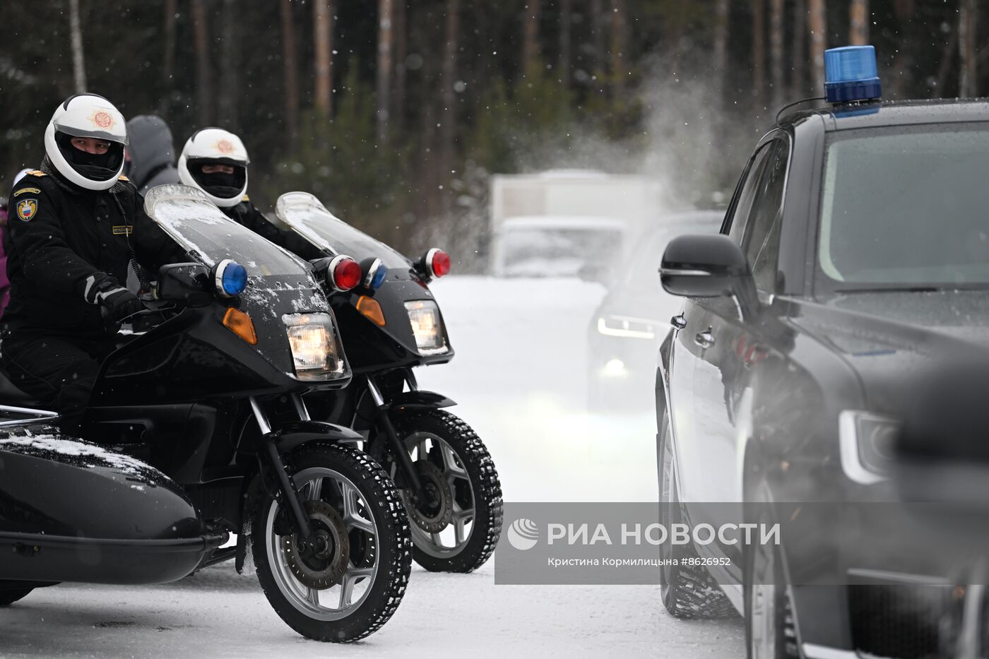 Соревнования на первенство ГОН ФСО России по скоростному маневрированию в зимних условиях