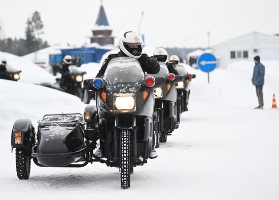 Соревнования на первенство ГОН ФСО России по скоростному маневрированию в зимних условиях