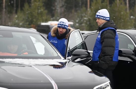 Соревнования на первенство ГОН ФСО России по скоростному маневрированию в зимних условиях