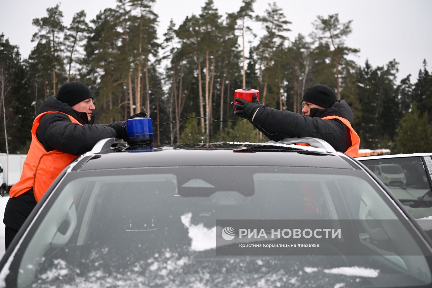 Соревнования на первенство ГОН ФСО России по скоростному маневрированию в зимних условиях