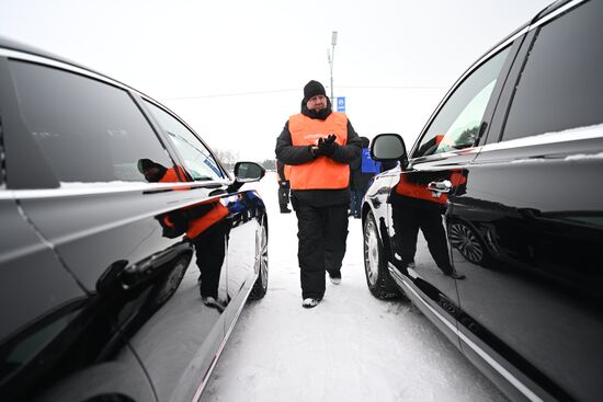 Соревнования на первенство ГОН ФСО России по скоростному маневрированию в зимних условиях