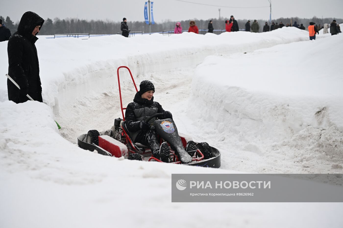 Соревнования на первенство ГОН ФСО России по скоростному маневрированию в зимних условиях