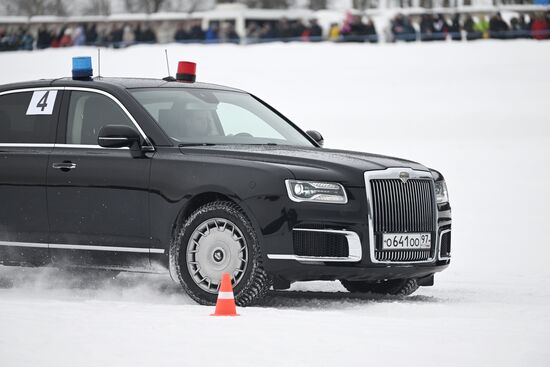 Соревнования на первенство ГОН ФСО России по скоростному маневрированию в зимних условиях