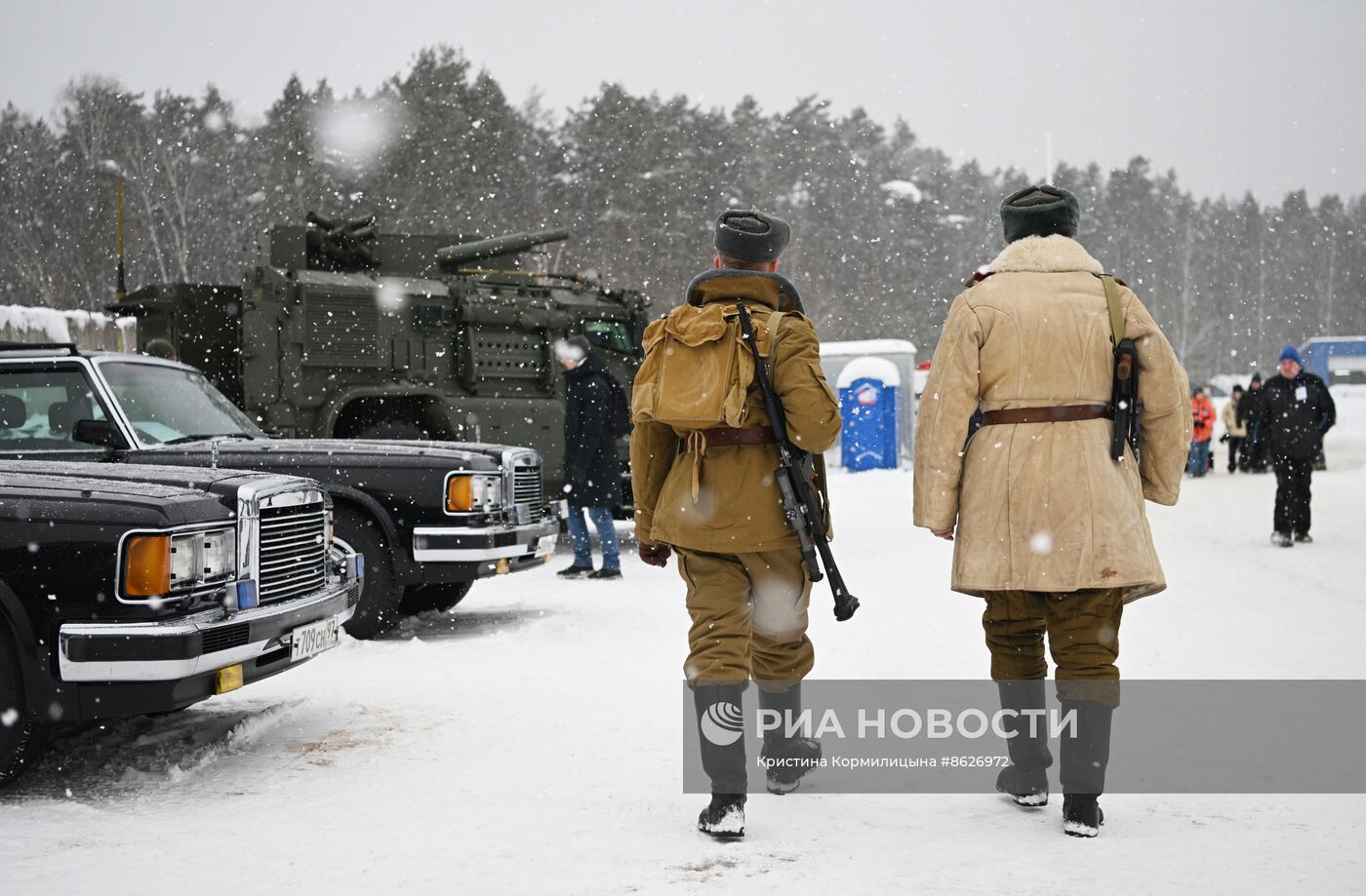 Соревнования на первенство ГОН ФСО России по скоростному маневрированию в зимних условиях