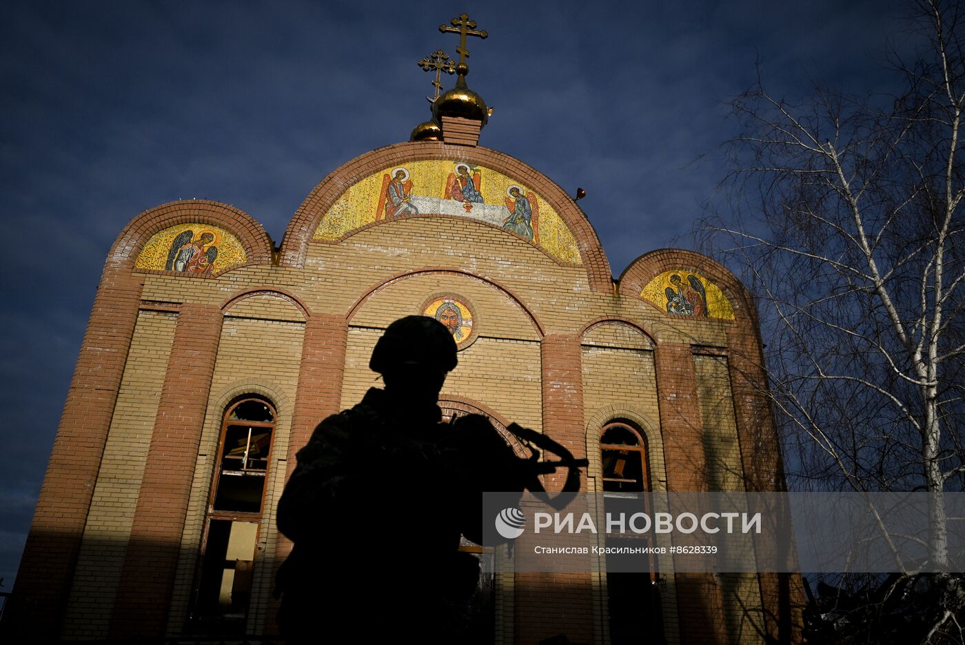 Боевая работа саперов 40-го инженерно-саперного полка ЦВО по разминированию Авдеевки