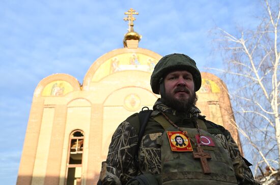 Боевая работа саперов 40-го инженерно-саперного полка ЦВО по разминированию Авдеевки