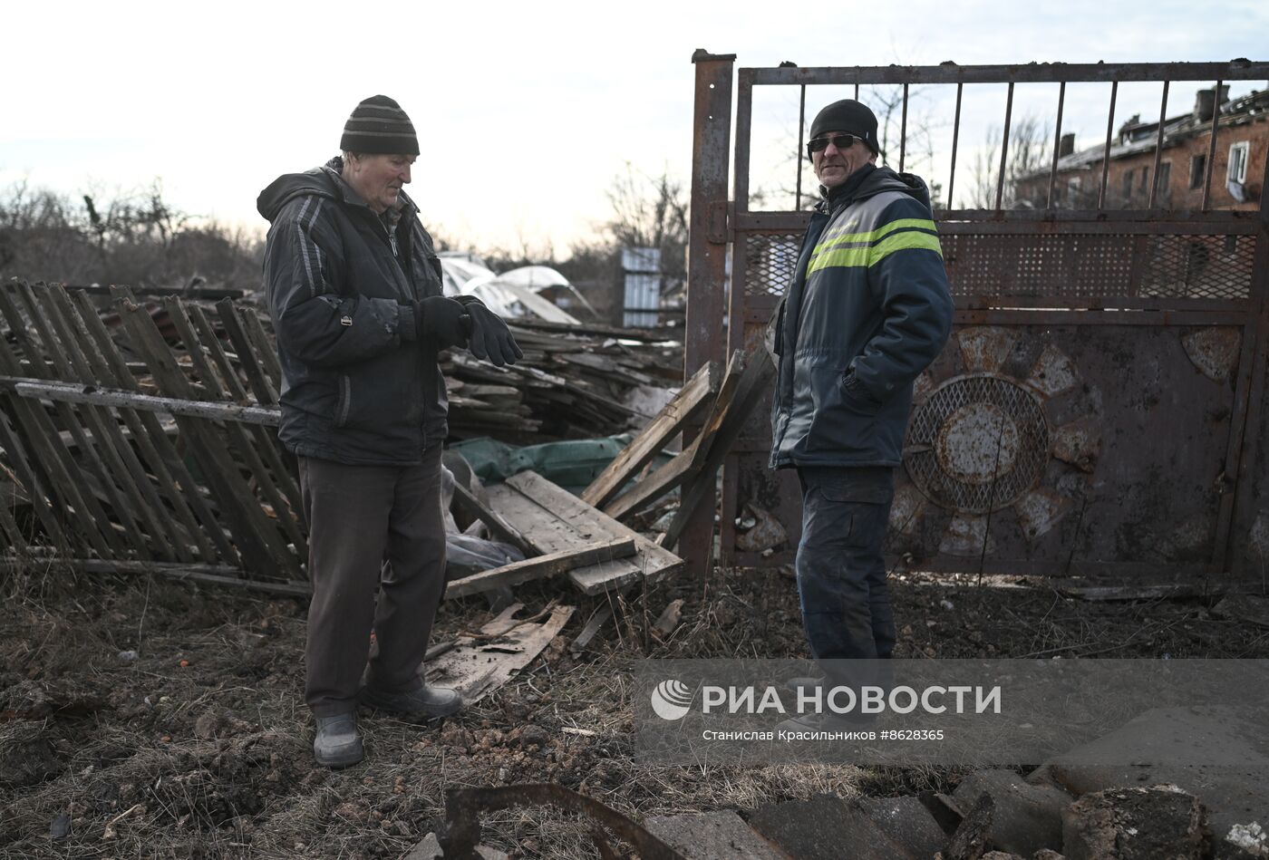 Боевая работа саперов 40-го инженерно-саперного полка ЦВО по разминированию Авдеевки