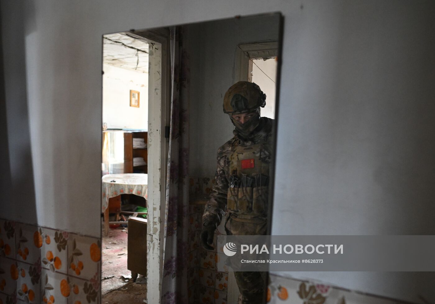 Боевая работа саперов 40-го инженерно-саперного полка ЦВО по разминированию Авдеевки