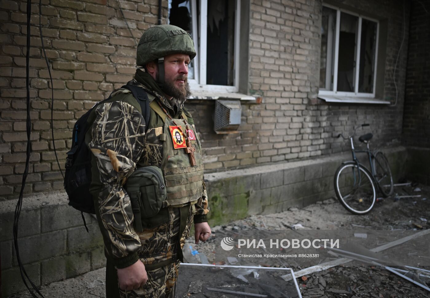 Боевая работа саперов 40-го инженерно-саперного полка ЦВО по разминированию Авдеевки