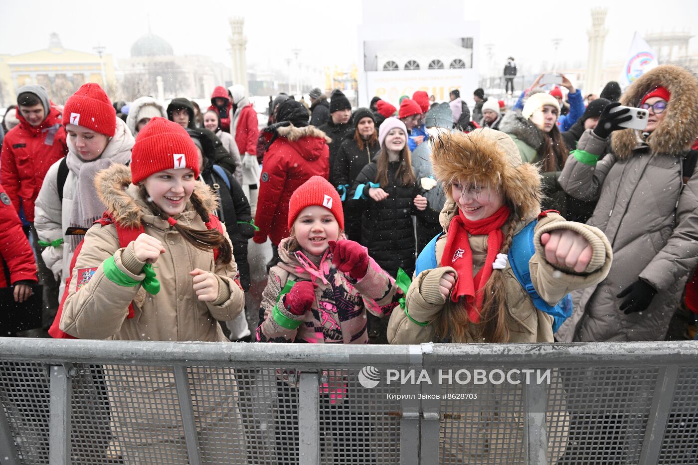 Выставка "Россия". Концертная программа "Спорт для каждого" с участием именитых атлетов