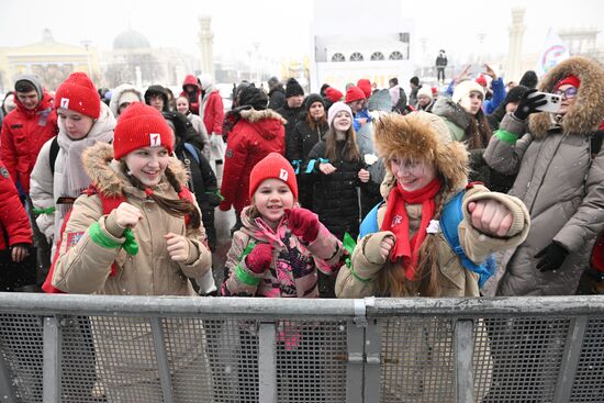 Выставка "Россия". Концертная программа "Спорт для каждого" с участием именитых атлетов