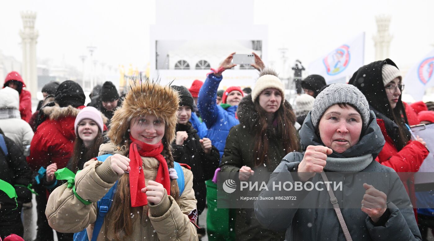 Выставка "Россия". Концертная программа "Спорт для каждого" с участием именитых атлетов