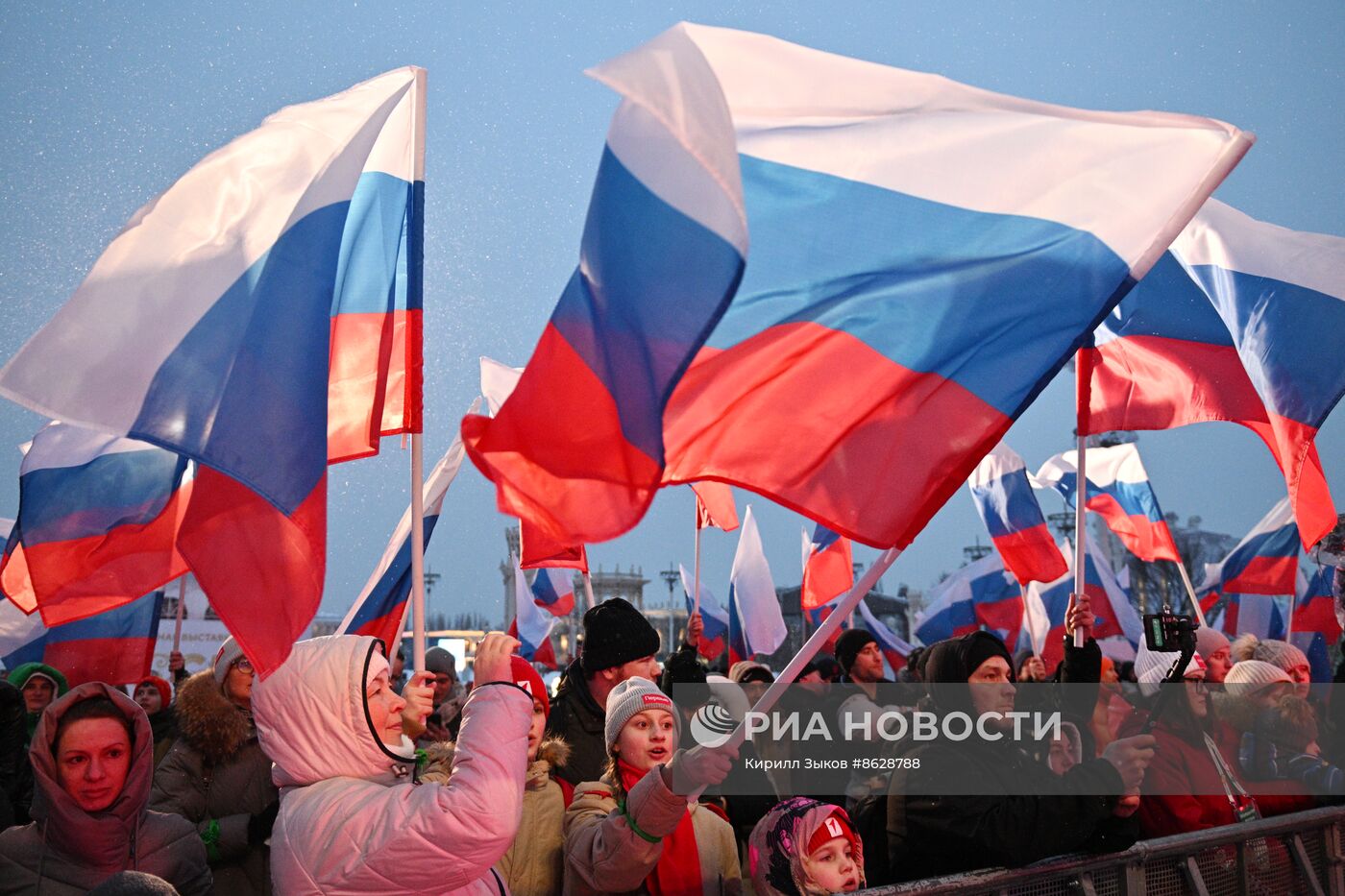 Выставка "Россия". Концертная программа "Спорт для каждого" с участием именитых атлетов