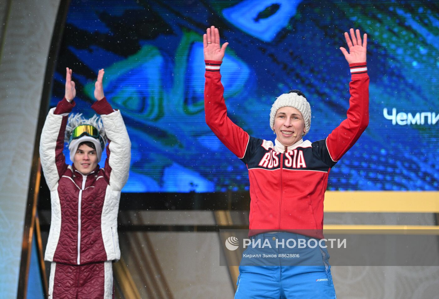 Выставка "Россия". Концертная программа "Спорт для каждого" с участием именитых атлетов