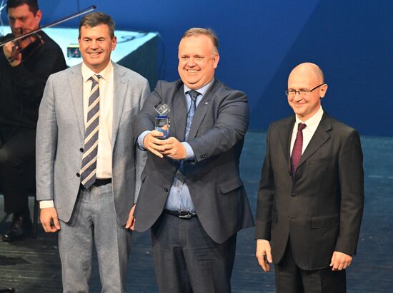 Награждения победителей конкурса "Лидеры России" 