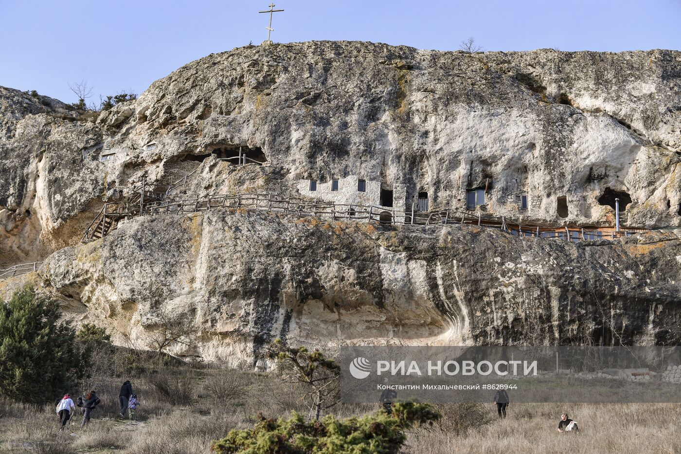 Пещерный монастырь Челтер-Мармара в Крыму