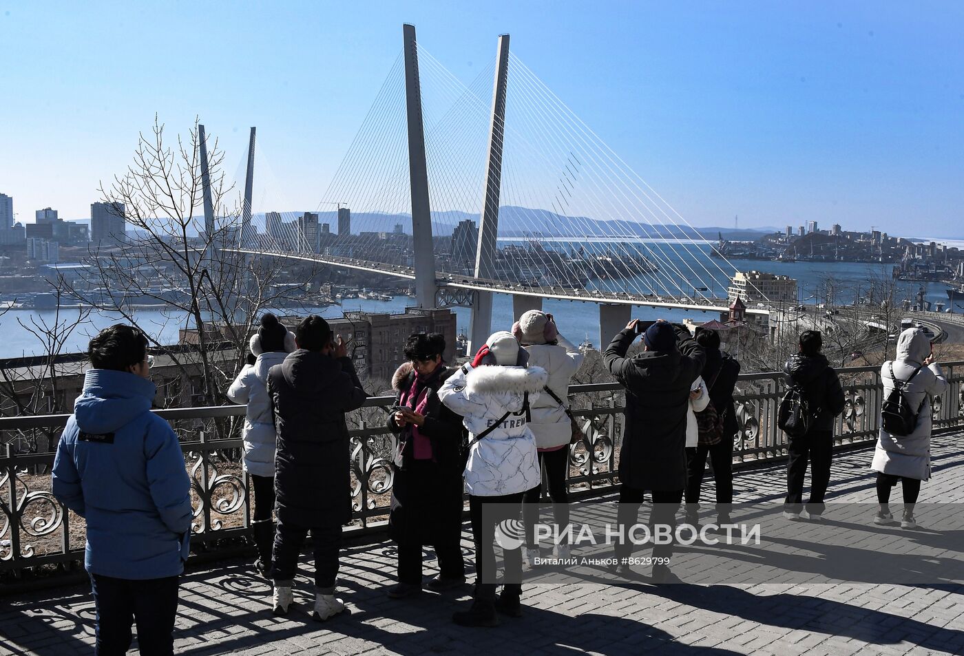 Китайские туристы во Владивостоке