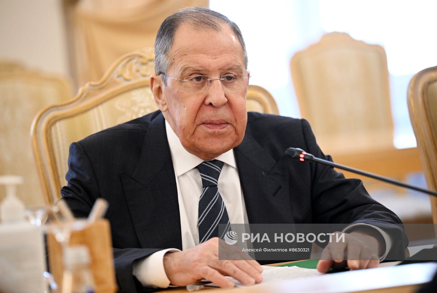 Встреча глав МИД РФ и Мали С. Лаврова и А. Диопа