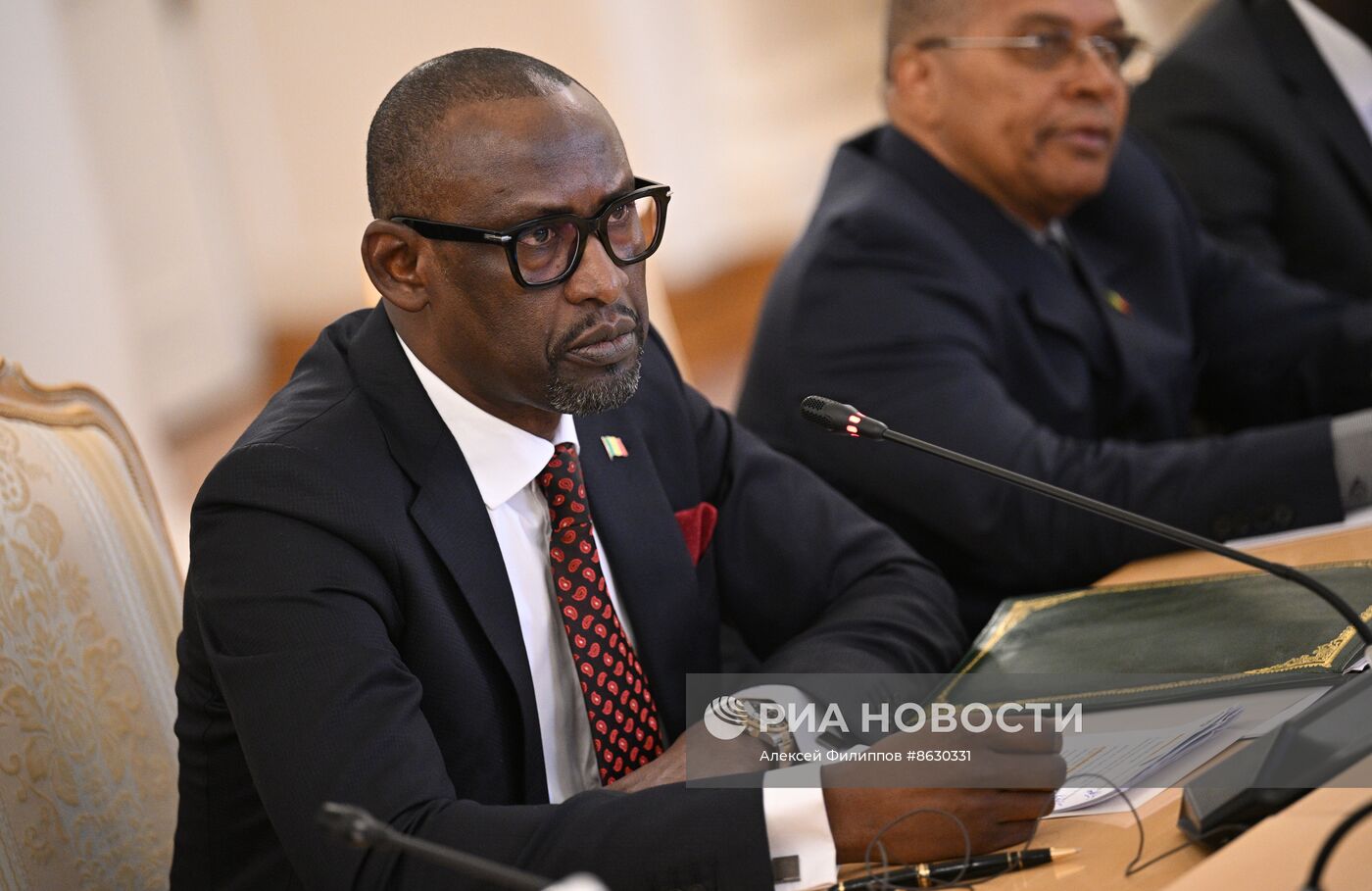 Встреча глав МИД РФ и Мали С. Лаврова и А. Диопа