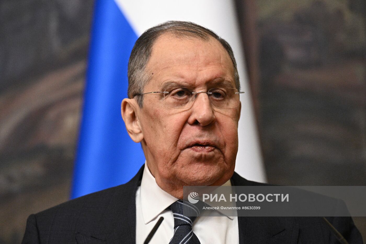 Встреча глав МИД РФ и Мали С. Лаврова и А. Диопа