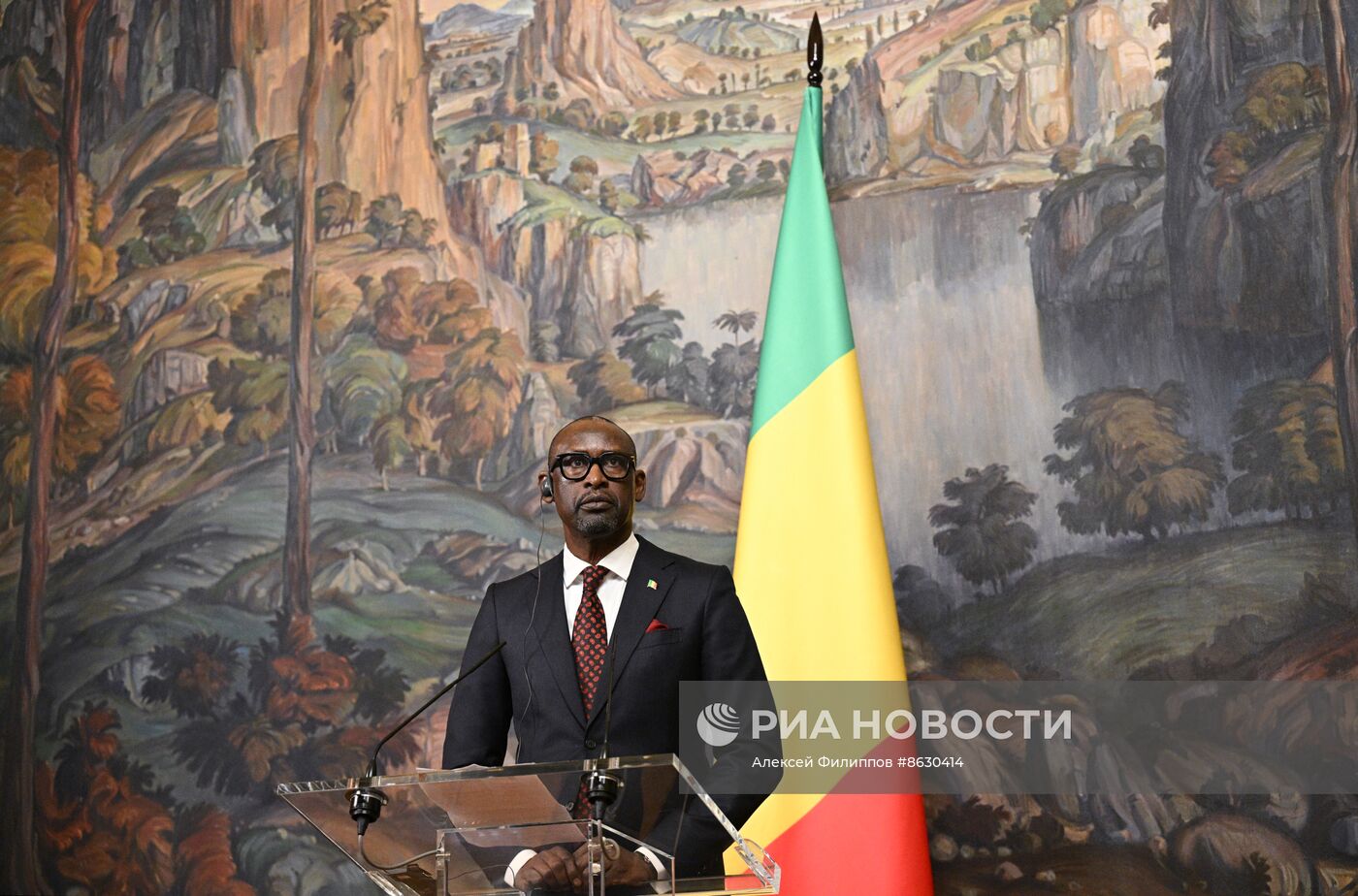 Встреча глав МИД РФ и Мали С. Лаврова и А. Диопа